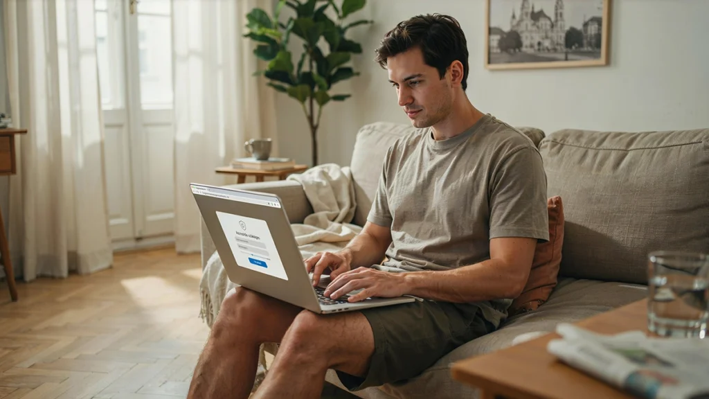 ingatlan lekérdezés és nyilvántartás - online tulajdoni lap lekérdezés otthonról nyáron, illusztráció