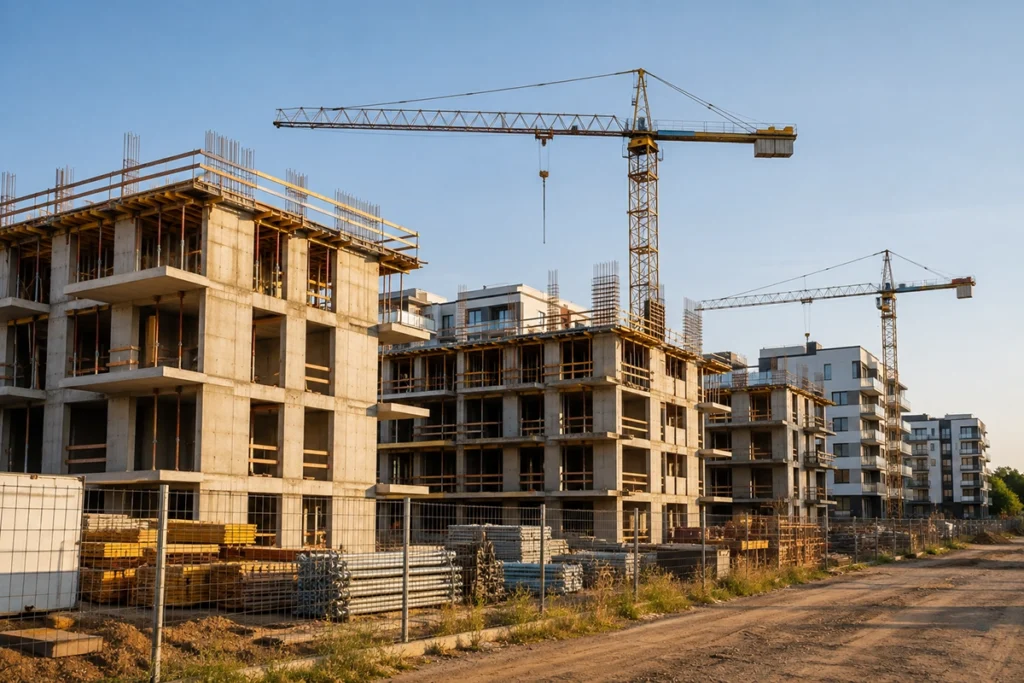 Otthon Start megszűnik - új lakóépítési projekt Debrecenben, a felfüggesztés az építkezéseket érinti nyáron, illusztráció